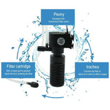 Aquarium 3-in-1 Filter Mini Diving Water Purifier Renew Oxygen