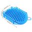 Double-sided meridian massage bath brush