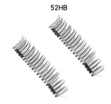 3D double magnet false eyelashes 24P double magnet false Mascara free magnetic false eyelash double magnet eyelashes