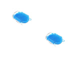 Double-sided meridian massage bath brush