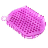 Double-sided meridian massage bath brush