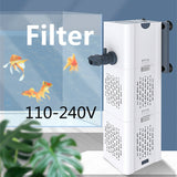 Built-in 4 In 1 Aquarium Filter Pump In The Fish Tank