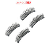 3D double magnet false eyelashes 24P double magnet false Mascara free magnetic false eyelash double magnet eyelashes