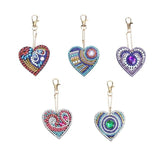 Special Shaped Diamond Christmas Keychain DIY Kit