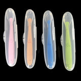 Baby Full Silicone Training Spoon Single Storage Box