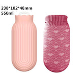 Cute Silicone Hot Water Bottle Hand Warmer