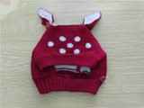 Fashion Fawn Woolen Cute Plum Hat