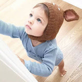 Fashion Fawn Woolen Cute Plum Hat