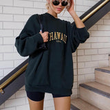 Letter print sweatshirt