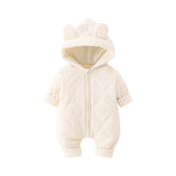 Baby Autumn And Winter Rompers Thermal Clothes