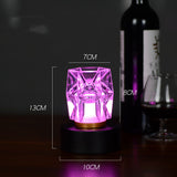 Bar Atmosphere Table Crystal Lamp Led Lights Charging