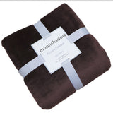 Autumn / Winter Cashmere Blanket Solid Color Fake Fur Single Sofa Blankets
