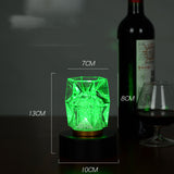 Bar Atmosphere Table Crystal Lamp Led Lights Charging